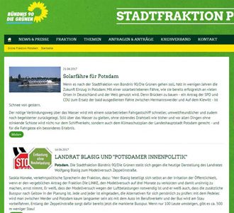 Bündnis 90/Die Grünen (Web, Flyer, Plakate, Broschüren, Pressemitteilungen)