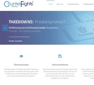 CounterFights Anti-Piracy (Logo, Web)