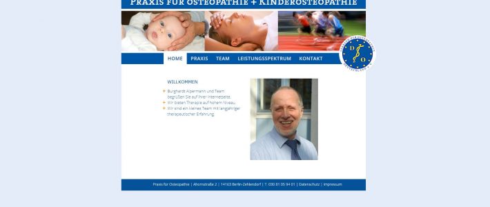 Praxis für Osteopathie (Web)